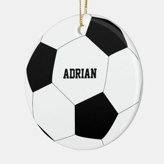 Décoration En Céramique Football de balle de football personnalisé (Gauche)