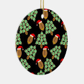 Décoration En Céramique Football de Noël (Droite)