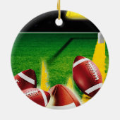 DÉCORATION EN CÉRAMIQUE FOOTBALL DU DIMANCHE SOIR (Dos)