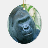 Décoration En Céramique Force inébranlable Silverback Gorilla Kito (Gauche)