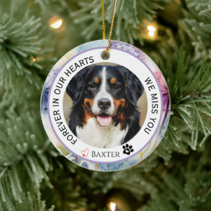Décoration En Céramique Forever in Our Hearts Pet Memorial