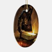 Décoration En Céramique Forgeron (Droite)