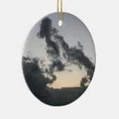 Décoration En Céramique Formation de nuage, squelette de chien ? bande (Droite)