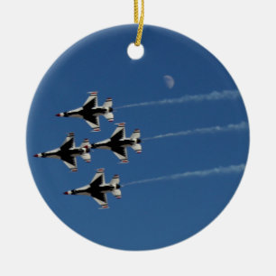 Décoration En Céramique Formation diamant des F-16 Thunderbirds
