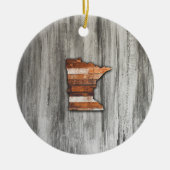 Décoration En Céramique Forme rustique du Minnesota (Devant)