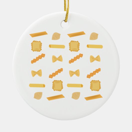 Décoration En Céramique Formes de nouilles (Devant)