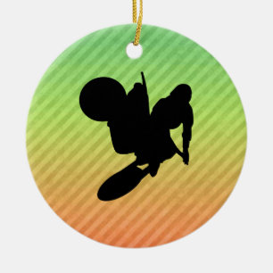 Décoration En Céramique Fouet de motocross