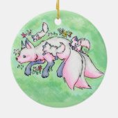 Décoration En Céramique Fox (Dos)