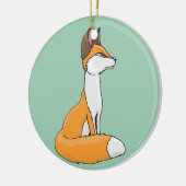 Décoration En Céramique Fox (Gauche)