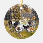 Décoration En Céramique Foxhound (Devant)