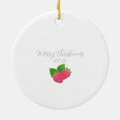 Décoration En Céramique Fraise (Dos)