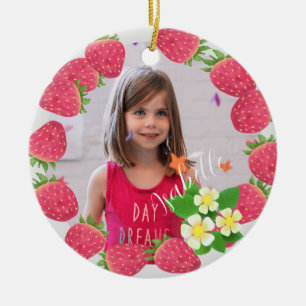 Décoration En Céramique Fraise