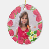 Décoration En Céramique Fraise (Gauche)