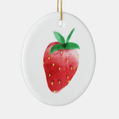 Décoration En Céramique Fraise (Droite)