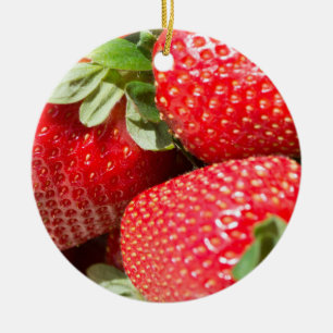 Décoration En Céramique Fraises