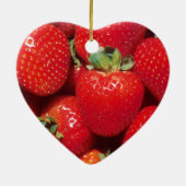 Décoration En Céramique Fraises (Dos)