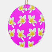Décoration En Céramique Frangipani_Blush, (Gauche)