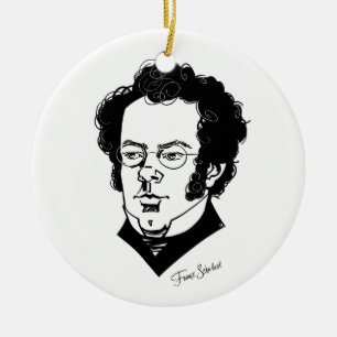 Décoration En Céramique Franz Schubert