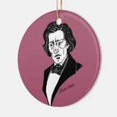 Décoration En Céramique Frederic Chopin (Gauche)