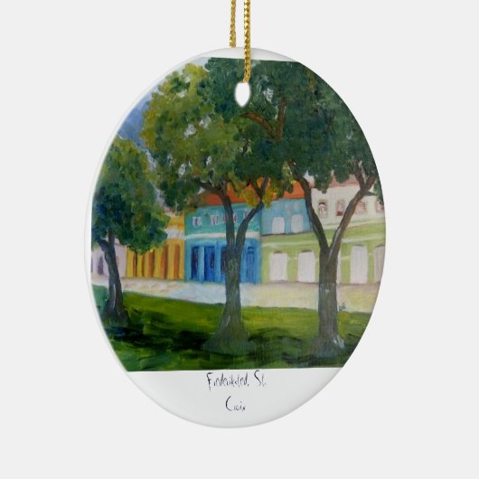 Décoration En Céramique , Frederiksted, St Croix (Droite)