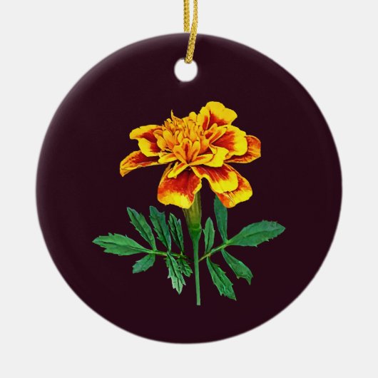 Décoration En Céramique French Marigold (Devant)