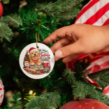 Friandises de Noël pour Golden Retriever, chien dr