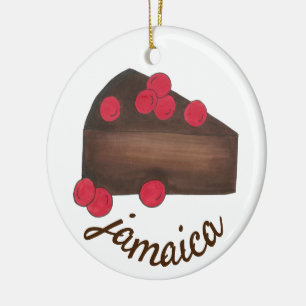 Décoration En Céramique Frice jamaïcaine au rhum caraïbe