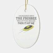 Décoration En Céramique Frisbee Ultime Pourquoi La Frisbee S'Agrandit (Gauche)
