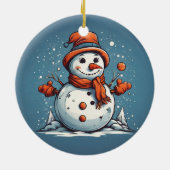 Décoration En Céramique Frosty Fun (Dos)