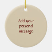 Décoration En Céramique Fruit de cactus à poires (Dos)