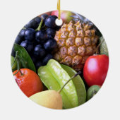 Décoration En Céramique Fruit frais - Écran sucré, (Dos)