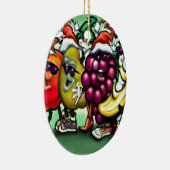 Décoration En Céramique Fruit Noël (Droite)