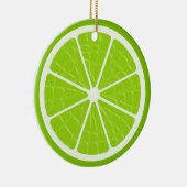 Décoration En Céramique Fruit Stylisé à la chaux (Droite)