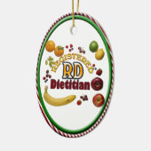 DÉCORATION EN CÉRAMIQUE FRUITY RD DIÉTITIEN ENREGISTRÉ (Gauche)