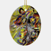 Décoration En Céramique Fugue peinture Abstraite par Kandinsky (Droite)