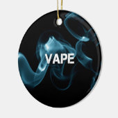 Décoration En Céramique Fumée Vape de turquoise dessus (Gauche)