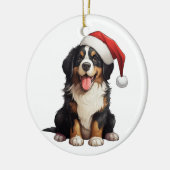 Décoration En Céramique Fun Bernese Mountain Dog sur mesure (Gauche)