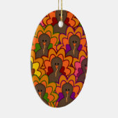 Décoration En Céramique Fun Colorful Thanksgiving (Droite)