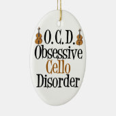 Décoration En Céramique Funny Cello (Droite)