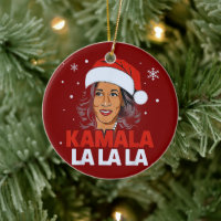Funny Kamala Harris 2024 Comma La Christmas