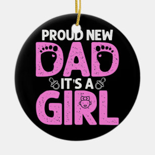 Décoration En Céramique Funny Proud New Dad For Men Father's Day