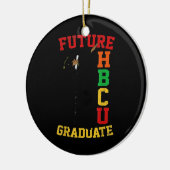 Décoration En Céramique Futur diplômé HBCU (Gauche)