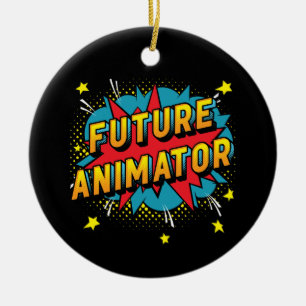 Décoration En Céramique Future Animator