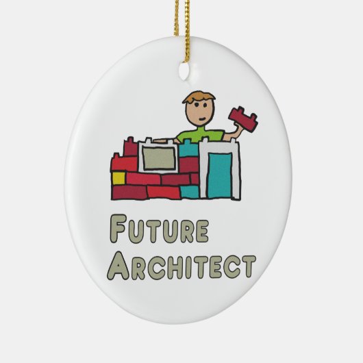 Décoration En Céramique Future Architect (Droite)