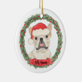 Décoration En Céramique Fwn Tan Cream Français Bulldog (Droite)
