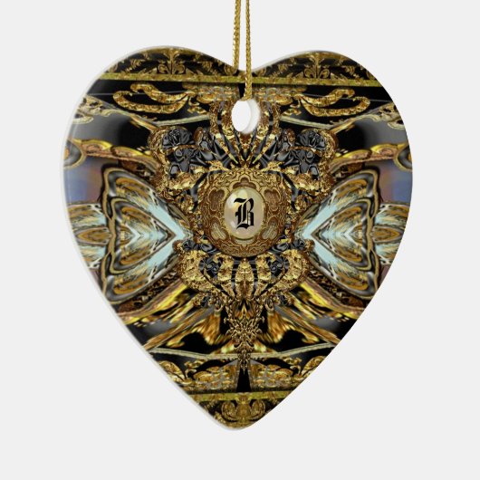 Décoration En Céramique Gabey Victoria Monogram (Droite)