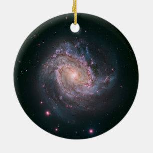 Décoration En Céramique Galaxie spirale M83 (NASA)