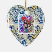 Décoration En Céramique Galo de Barcelos, Portugal (Droite)