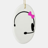 Décoration En Céramique Gamer féminin (Droite)