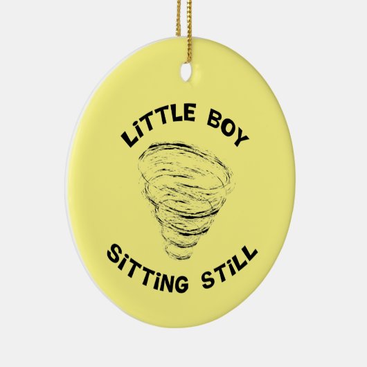 Décoration En Céramique Garçon Tornado (Droite)